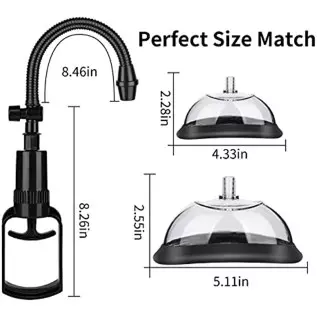 Hand Pump Dovelo Labia Pump System with Vacuum Release Valve, Increase Sensation and Pleasure, Sex Toys for Women Hand Pump Dovelo Labia Pump System with Vacuum Release Valve, Increase Sensation and Pleasure, Sex Toys for Women