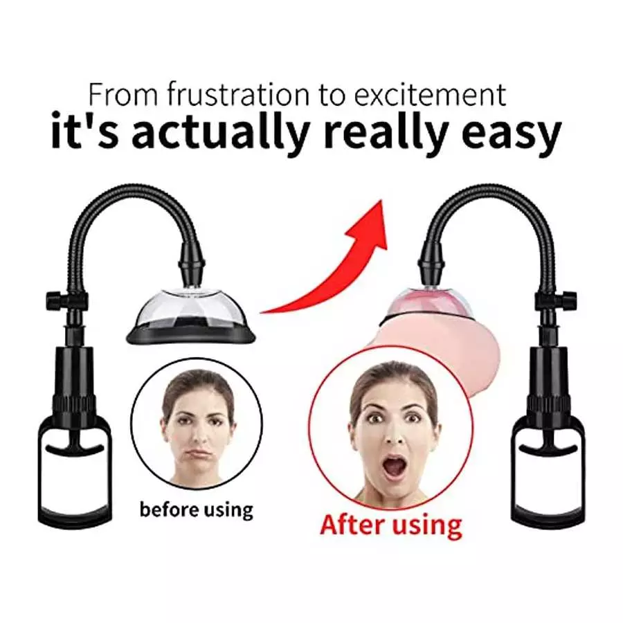 Hand Pump Dovelo Labia Pump System with Vacuum Release Valve, Increase Sensation and Pleasure, Sex Toys for Women