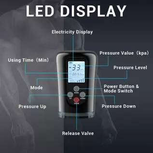 Electric Penis Pump Enlargers Vacuum with 4 Automatic Intensities Manual Mode for Any Intensities with 3 Different Size Sleeves Electric Penis Pump Enlargers Vacuum with 4 Automatic Intensities Manual Mode for Any Intensities with 3 Different Size Sleeves