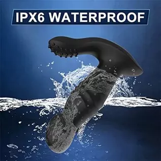 Sumeber Thrusting Prostate Massager Anal Vibrator with Remote Control, 10 Vibrating & 3 Thrusting Modes Prostate Stimulor Toys, Sumeber Thrusting Prostate Massager Anal Vibrator with Remote Control, 10 Vibrating & 3 Thrusting Modes Prostate Stimulor Toys,