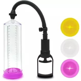 Vacuum Penis Pump, Sex Toys for Men, Manual Penis Enlarger for Male Erection & Enhancement, Adjustable Handheld Male Enhancement