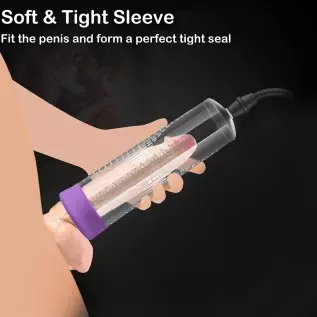 Vacuum Penis Pump, Sex Toys for Men, Manual Penis Enlarger for Male Erection & Enhancement, Adjustable Handheld Male Enhancement