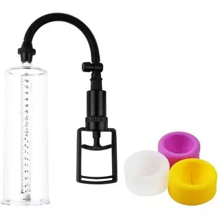 Vacuum Penis Pump, Sex Toys for Men, Manual Penis Enlarger for Male Erection & Enhancement, Adjustable Handheld Male Enhancement