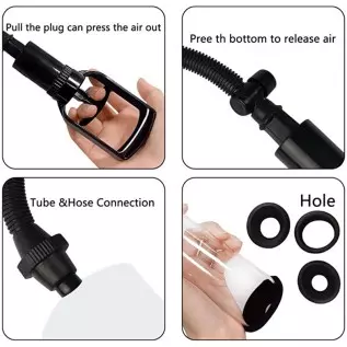 Men's Portable Increase Size Suction Vacuum Pump Enlargement Pump Vacuum Device XHRE10
