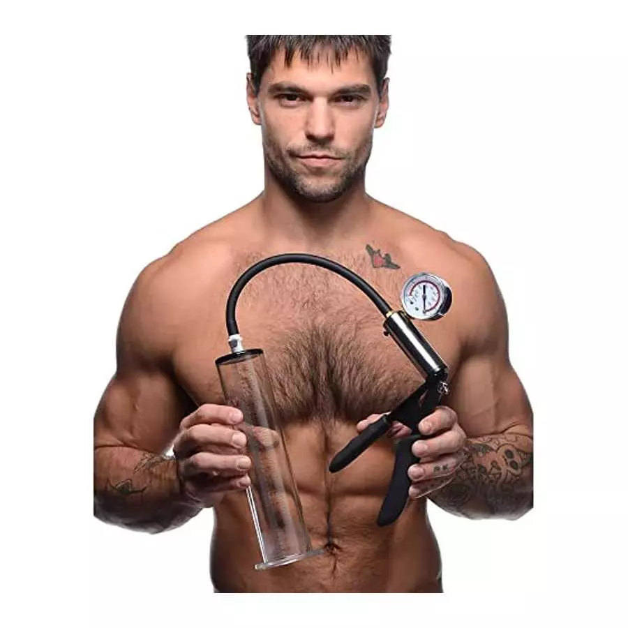 Size Matters Penis Pump Kit with 2.25 Inch Cylinder |Fun Sex Toys for Men, Various Suction Levels for Penis Enhancement