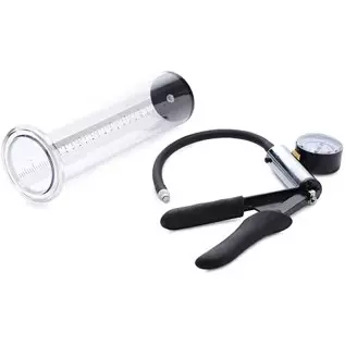 Size Matters Penis Pump Kit with 2.25 Inch Cylinder |Fun Sex Toys for Men, Various Suction Levels for Penis Enhancement Size Matters Penis Pump Kit with 2.25 Inch Cylinder |Fun Sex Toys for Men, Various Suction Levels for Penis Enhancement