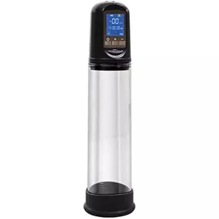 Adam & Eve Adam's Rechargeable Penis Pump - Black