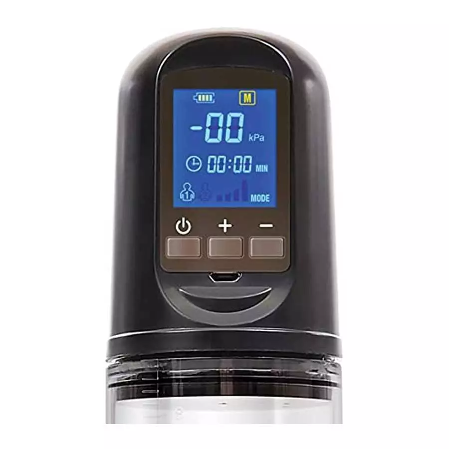 Adam & Eve Adam's Rechargeable Penis Pump - Black