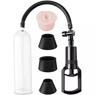 Men Enlargement Pump Pens Pumps Penile Vacuum Vagina Cock Erection Device Penus Enlarger Tool Male Enhancer Sleeve Toy Clit Stim