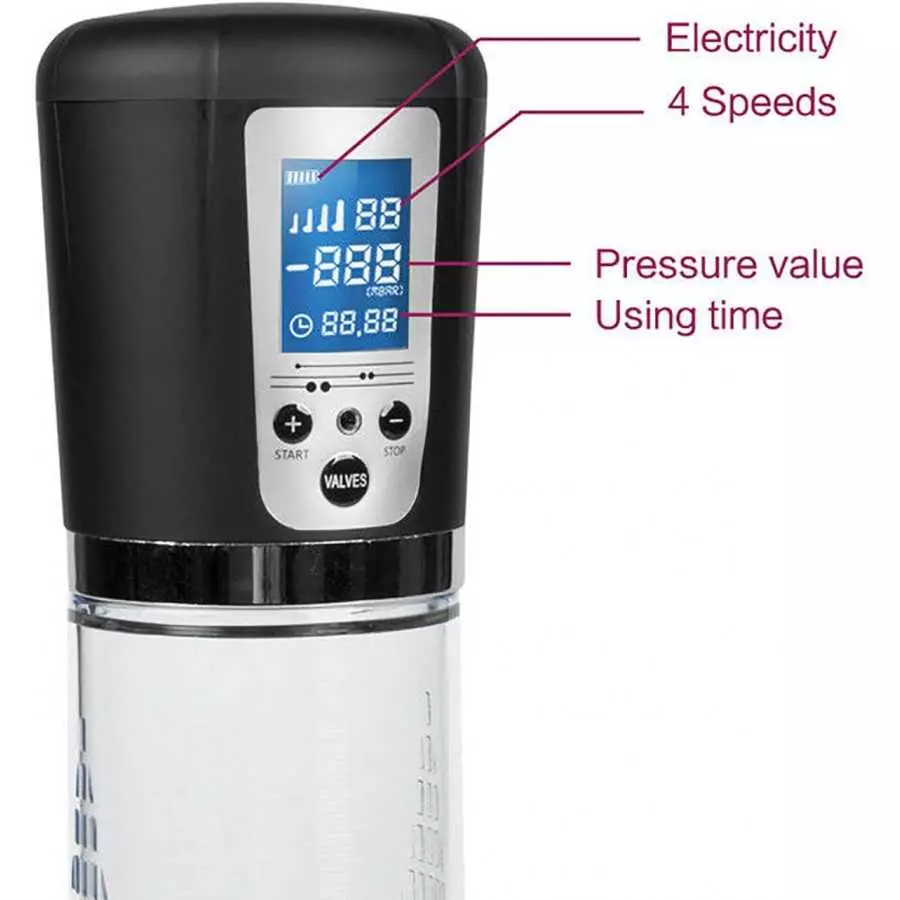 Intensity Enlargement Pump for Man 12 Inches Male Enhancement Growth Pump Pen~Pumps with Englargers Size for Men Help Men with D