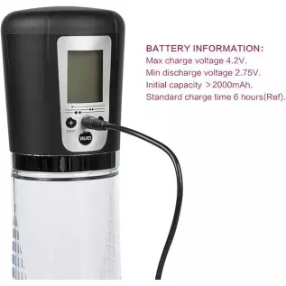 Intensity Enlargement Pump for Man 12 Inches Male Enhancement Growth Pump Pen~Pumps with Englargers Size for Men Help Men with D