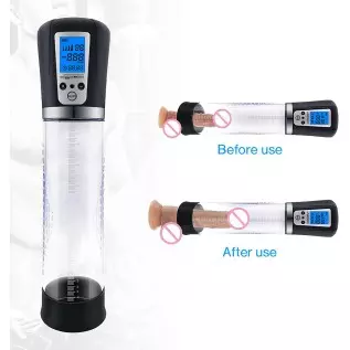 Intensity Enlargement Pump for Man 12 Inches Male Enhancement Growth Pump Pen~Pumps with Englargers Size for Men Help Men with D