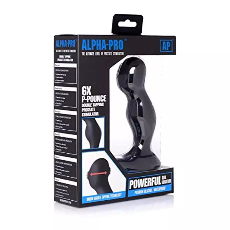 6X P-Pounce Double Tapping Prostate Stimulator