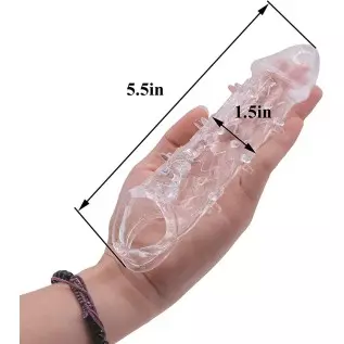 New Reusable Sleeves Girth for Men Extender Enlarger A721 Extension Sheath Elastic Long Lasting Time Size Sleeve Waterproof Best New Reusable Sleeves Girth for Men Extender Enlarger A721 Extension Sheath Elastic Long Lasting Time Size Sleeve Waterproof Best