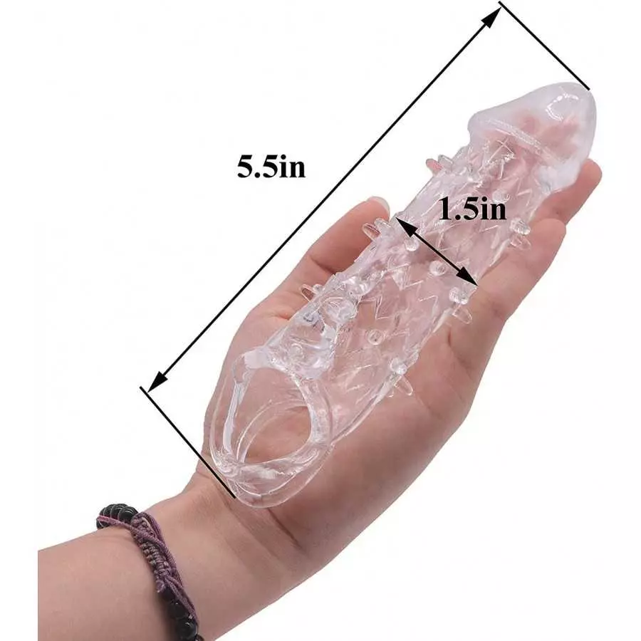 New Reusable Sleeves Girth for Men Extender Enlarger A721 Extension Sheath Elastic Long Lasting Time Size Sleeve Waterproof Best