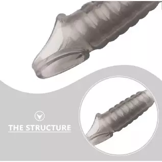 New Reusable Sleeves Girth for Men Extender Enlarger A721 Extension Sheath Elastic Long Lasting Time Size Sleeve Waterproof Best New Reusable Sleeves Girth for Men Extender Enlarger A721 Extension Sheath Elastic Long Lasting Time Size Sleeve Waterproof Best