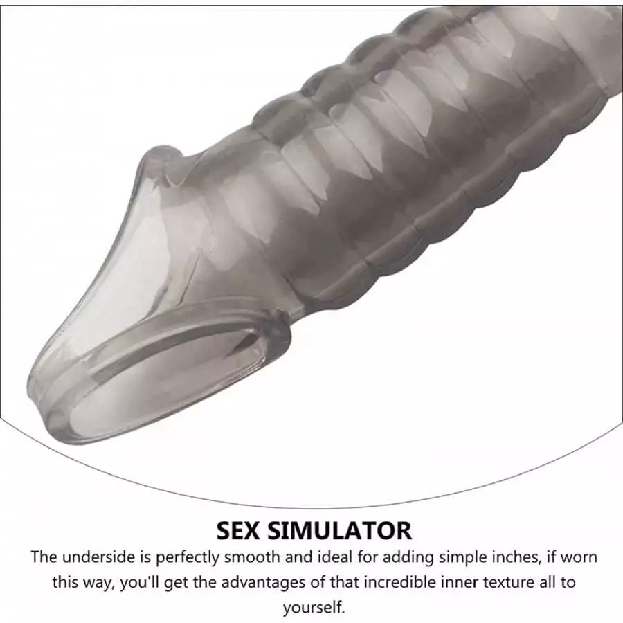 New Reusable Sleeves Girth for Men Extender Enlarger A721 Extension Sheath Elastic Long Lasting Time Size Sleeve Waterproof Best