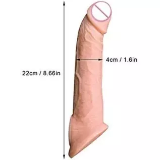 New Reusable Sleeves Girth for Men Extender Enlarger A721 Extension Sheath Elastic Long Lasting Time Size Sleeve Waterproof Best New Reusable Sleeves Girth for Men Extender Enlarger A721 Extension Sheath Elastic Long Lasting Time Size Sleeve Waterproof Best