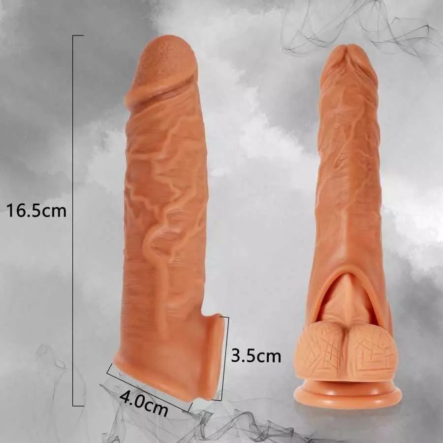 New Reusable Sleeves Girth for Men Extender Enlarger A721 Extension Sheath Elastic Long Lasting Time Size Sleeve Waterproof Best