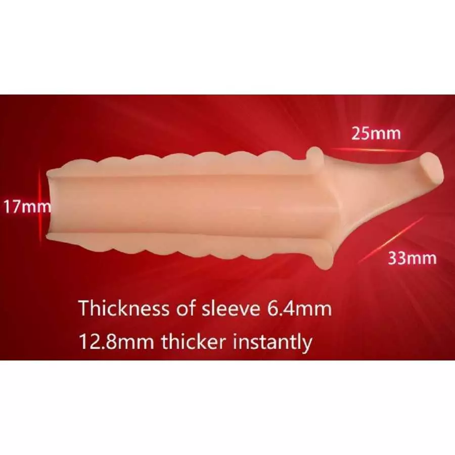 New Reusable Sleeves Girth for Men Extender Enlarger A721 Extension Sheath Elastic Long Lasting Time Size Sleeve Waterproof Best
