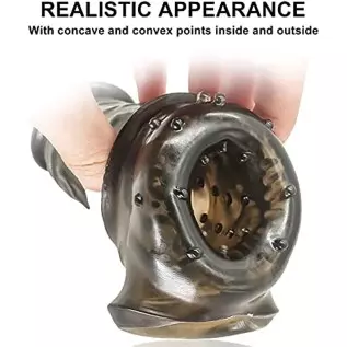 New Black Sleeve, Dingus Reusable Realistic Sleeve Extension Sleeve, Effectively Increasing The Length by 1.2 inches New Black Sleeve, Dingus Reusable Realistic Sleeve Extension Sleeve, Effectively Increasing The Length by 1.2 inches