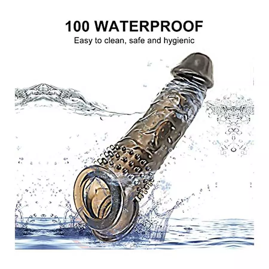 New Black Sleeve, Dingus Reusable Realistic Sleeve Extension Sleeve, Effectively Increasing The Length by 1.2 inches