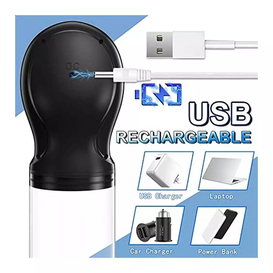 Penis Pump Male Masturbators with 6 Suction Intensities and Suction Modes, Electric Penis Vacuum Pump Sex Toys for Men, Male Pen