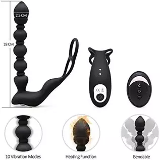 Prostate Massager Anal Plug, Anal Sex Toys Adult Anal Vibrator, Remote Control Control Dual Motor Anal Vibrator, Anal Training S Prostate Massager Anal Plug, Anal Sex Toys Adult Anal Vibrator, Remote Control Control Dual Motor Anal Vibrator, Anal Training S