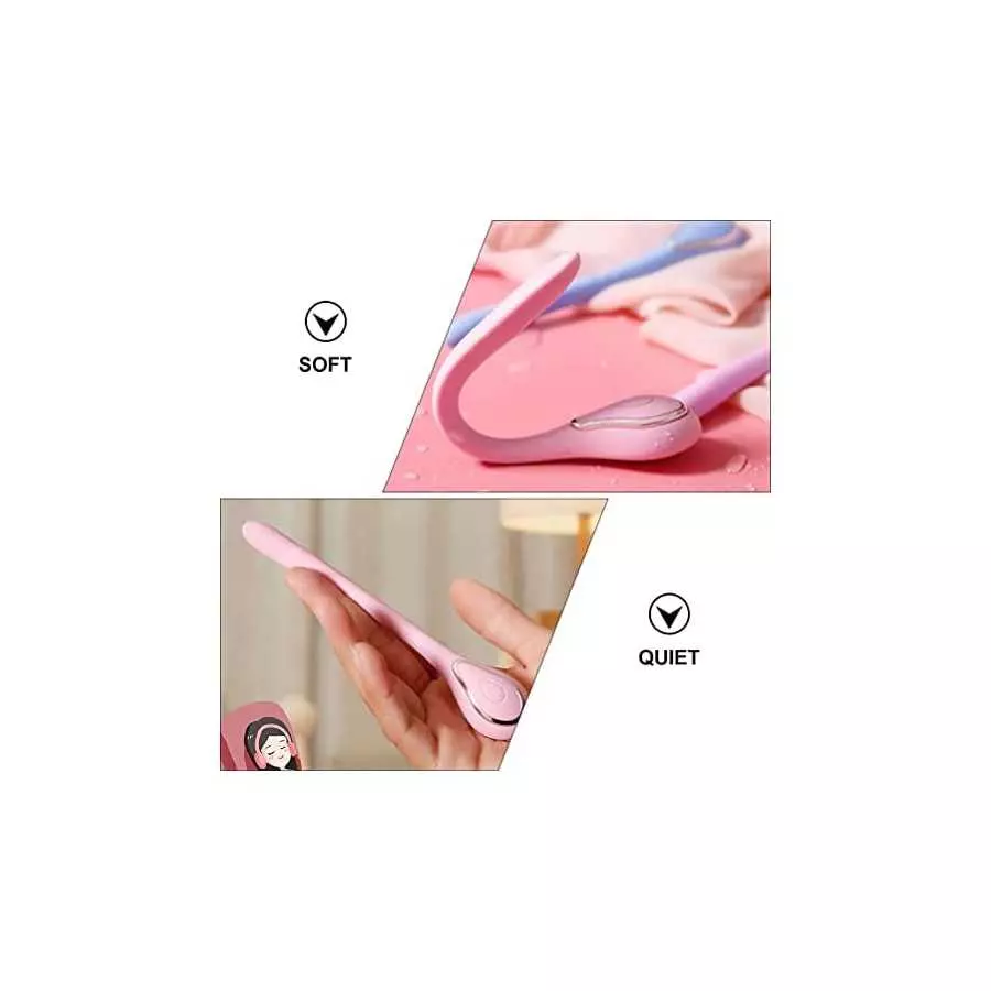 1Pc Anal Plug Waterproof Flexible 10 Modes G- spot Vibrator Anal Stimulator Sex Toy