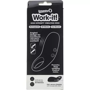 Screaming O Work-it! Vibe, Black Screaming O Work-it! Vibe, Black