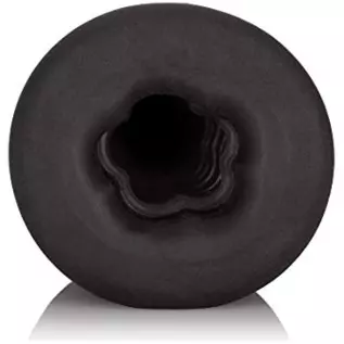 CalExotics Packer Gear FTM Stroker - Male Silicone Masturbation Sleeve - 2 Inch Adult Male Masturbator Sex Toy - Black