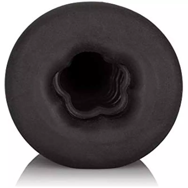 CalExotics Packer Gear FTM Stroker - Male Silicone Masturbation Sleeve - 2 Inch Adult Male Masturbator Sex Toy - Black