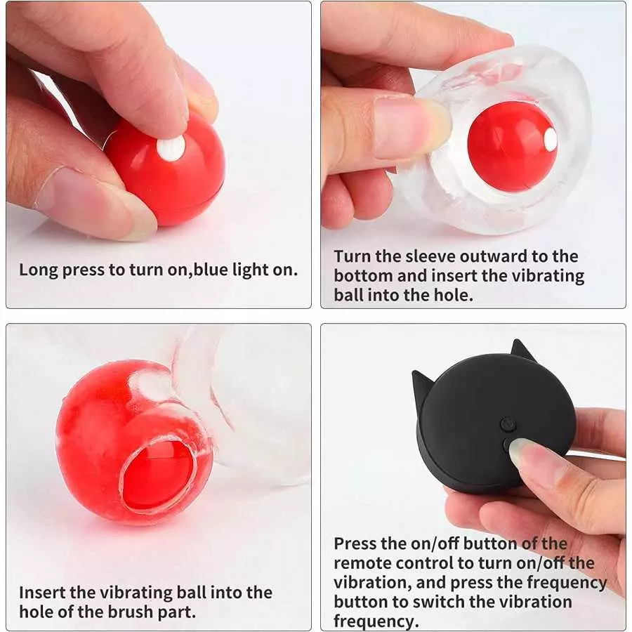 LIVE4COOL Penis Extender Sleeve Vibrator Penis Ring, 10 Vibration Modes Reusable Penis Sleeve Cock Ring Extender Ultra-Soft Peni