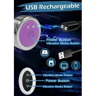 Vibrating Butt Plug, KUSHOR Anal Plug Prostate Stimulor Toys with Remote Control, 7 Vibration Modes Anal Sex Toys for Womens Sex Vibrating Butt Plug, KUSHOR Anal Plug Prostate Stimulor Toys with Remote Control, 7 Vibration Modes Anal Sex Toys for Womens Sex