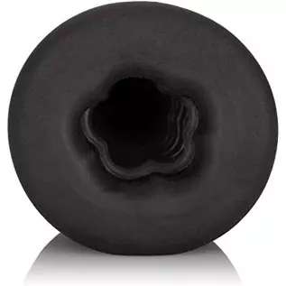 CalExotics Packer Gear FTM Stroker - Male Silicone Masturbation Sleeve - 2 Inch Adult Male Masturbator Sex Toy - Black
