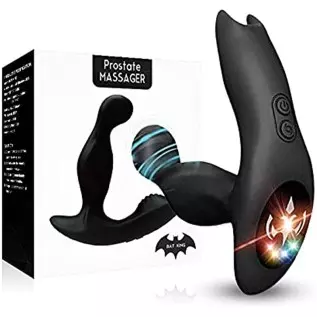 Proo SSTATE 360° Rotating Anal Vibrator Prostate Massager, 9 Massage Modes and 3 Rotating Patterns Anal Butt