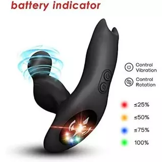 Proo SSTATE 360° Rotating Anal Vibrator Prostate Massager, 9 Massage Modes and 3 Rotating Patterns Anal Butt Proo SSTATE 360° Rotating Anal Vibrator Prostate Massager, 9 Massage Modes and 3 Rotating Patterns Anal Butt
