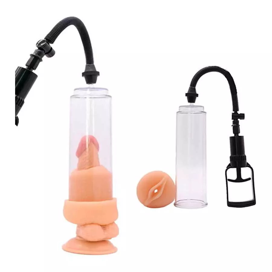 Manual Body Play Tools Enlarger for Male Extender and Enhancement Adult Male Electric Vacuum Pump Tool