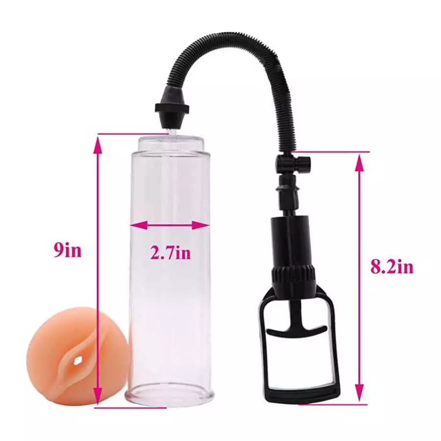 Manual Body Play Tools Enlarger for Male Extender and Enhancement Adult Male Electric Vacuum Pump Tool