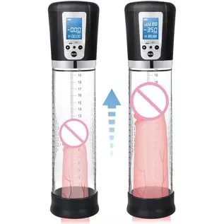 Electric Penis Pump Strong Automatic Penis Enlargement Vacuum Pump Erection Cock Enlarger Dildo Extender Sex Toys for Men Male