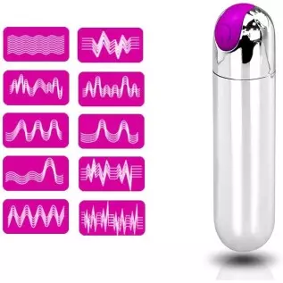 G Spot Bullet Vibrator Nipple Clitorals Stimulator USB Rechargeable for Travel - 10 Modes Portable Waterproof Mini Vaginal Anal G Spot Bullet Vibrator Nipple Clitorals Stimulator USB Rechargeable for Travel - 10 Modes Portable Waterproof Mini Vaginal Anal