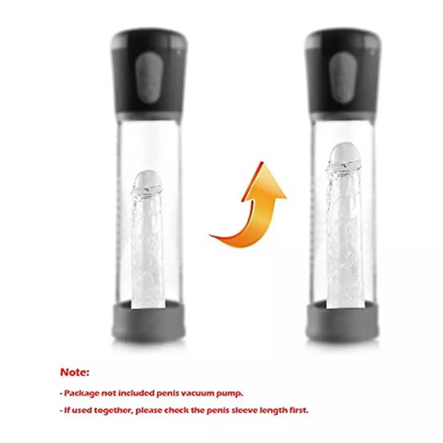 Stretchy Penis Sleeve Extender, 3 Pieces Ultra-Soft Realistic Textured Cock Extender,Penis Enlarger for Delay Ejaculation, Men &