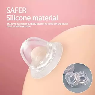 Vacuum Suction Massage Cups-Nipple Corrector Stronger Suction for Flat and Inverted Nipples Vacuum Suction Massage Cups-Nipple Corrector Stronger Suction for Flat and Inverted Nipples