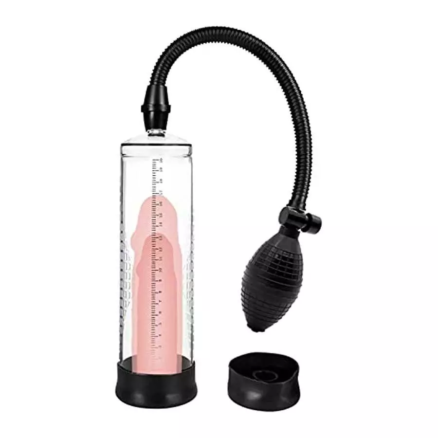 Vacuum Penis Pump for Men Erection, Manual ED Pump Enlarger Booster Penis Massage Stimulation Device for Increasing Size and Str Vacuum Penis Pump for Men Erection, Manual ED Pump Enlarger Booster Penis Massage Stimulation Device for Increasing Size and Str