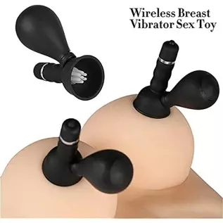 Ladies 2 Piece Women's Silicone Breast Pump Fun Nipple Massage Female Nipple Pleasure