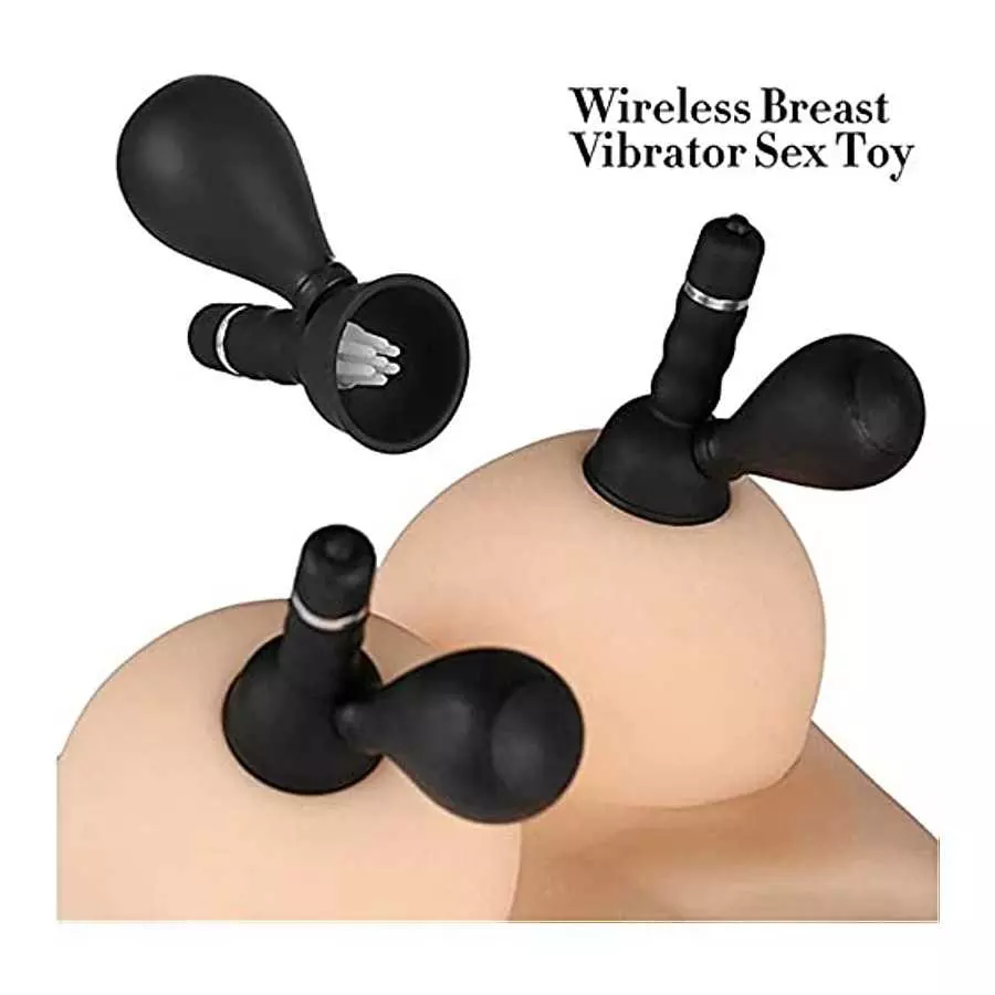 Ladies 2 Piece Women's Silicone Breast Pump Fun Nipple Massage Female Nipple Pleasure