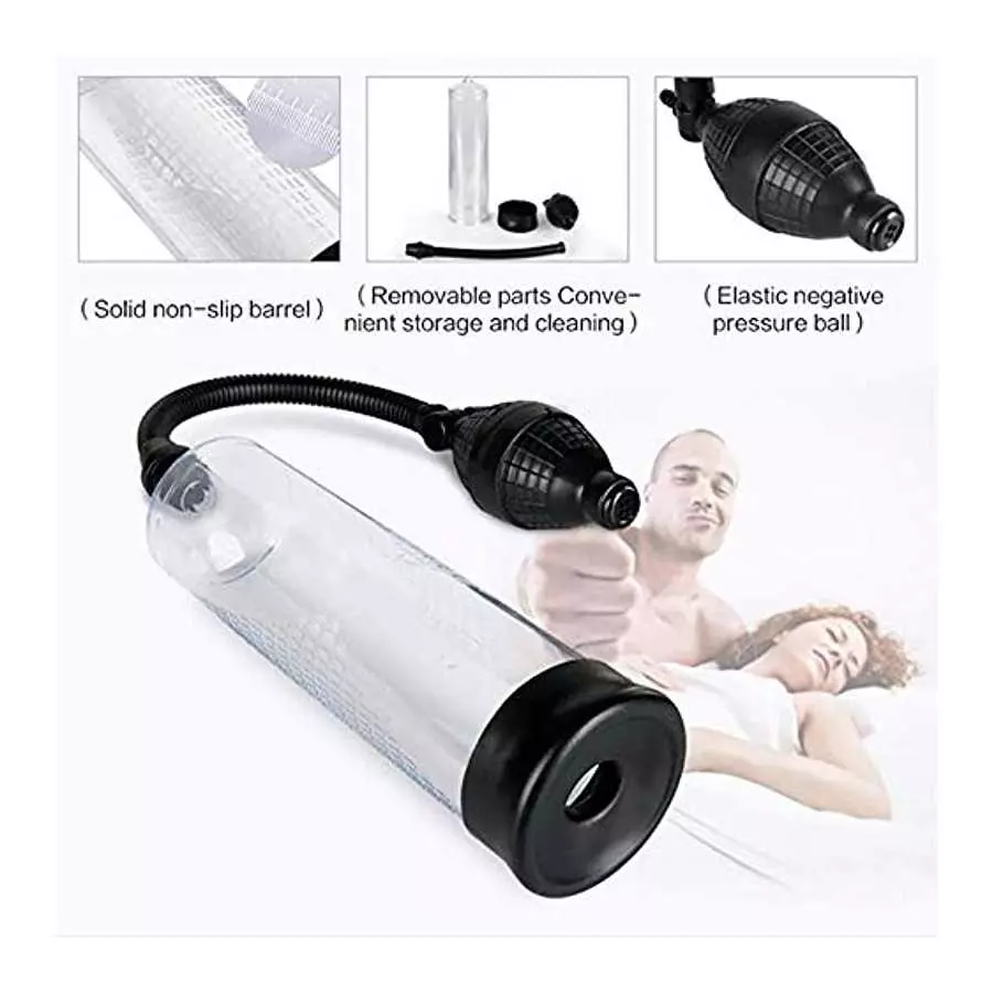 IRVY – Penispumps for Men Enlargement Pump with Tan Gel Gold - Penis Pump and Pocket Pussy Sex Toy – Masturbater for Men Penis G