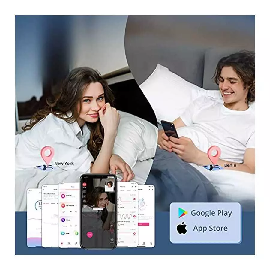 LOVENSE Lush 3 Bullet Vibrator, Upgraded Wearable Bluetooth Stimulator for Female Adult Toys, Mini Egg Style Vibrator Bullet for