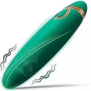 Small Bullet Vibrator for Women, Precise Vagina Clitoris Nipples Stimulation with 10 Modes, Full Silicone Vibrating Finger Massa