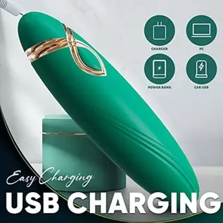 Small Bullet Vibrator for Women, Precise Vagina Clitoris Nipples Stimulation with 10 Modes, Full Silicone Vibrating Finger Massa